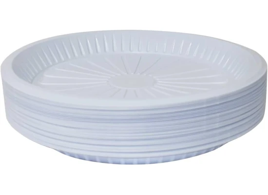 Plastic Plates Large Pack Of 50